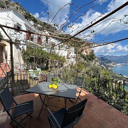 콩카데이마리니 Amalfi 51 Con Vista Mare, Giardino E Terrazze 빌라 외부 사진